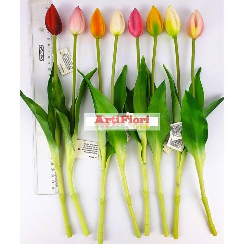 20481 - Tulipán bimbós szál gumiból 38cm
