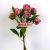 20581 - 7 fejes vintage rózsaág 40cm