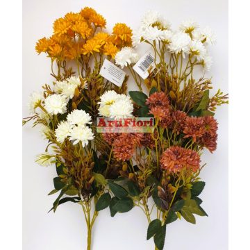 22077 - Krizantém minifejes 7 ágú csokor 40 cm