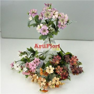 24283 - 5 ágú havasi szegfű csokor 32 cm