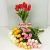24327 - Tulipán kötegelt csokor 9v. polifoam 32cm