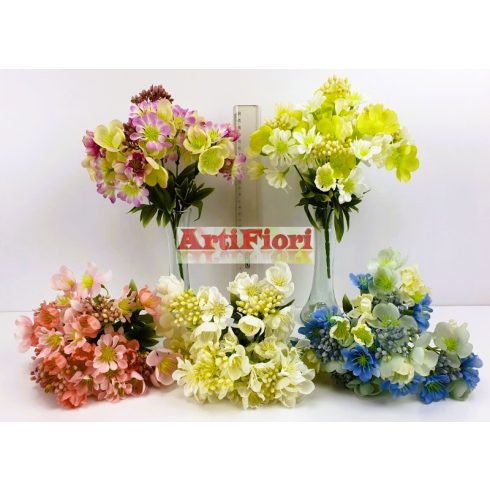 24577 - Tavaszi 5 ágú csokor 28 cm