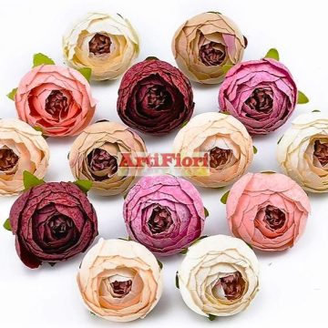 25606 - Boglárka mini fej 2,5 cm 60db/zacskó