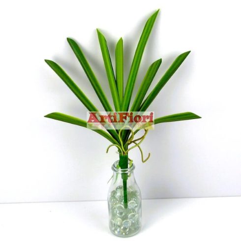 25804 - Orchidea 9 ágú gumis levél 44 cm