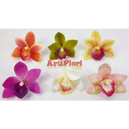 25874 - Orchidea fej 8 cm