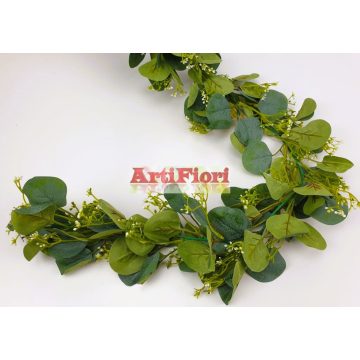 26830 - Fehér bogyós girland 175 cm