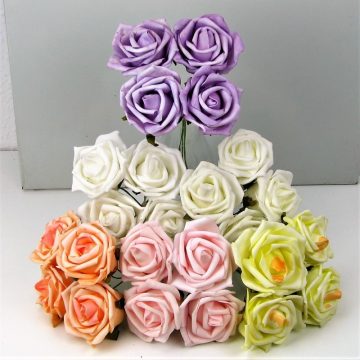 Polifoam virágok - Polyfoam flowers